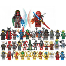 30pcs Ninja Skeletons Anaconda Tribe MiniFigures Toys Kids Gift Fit Lego