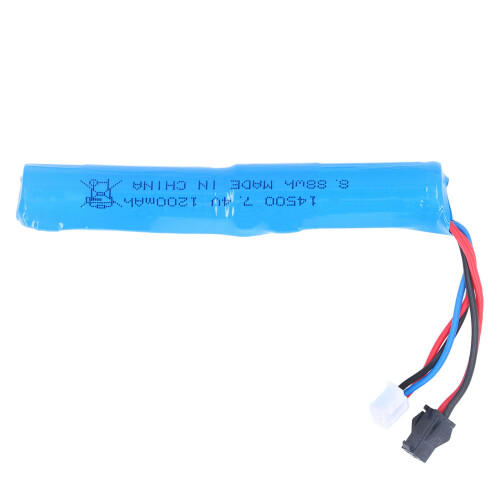 7.4V 1200mAh LiPo Battery SM Black Plug RC 1