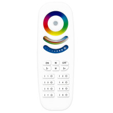 Remote Control Dimmer with RGB Color Temperature Brightness Saturation Adjustable 8 Zones 9 Lighting Modes