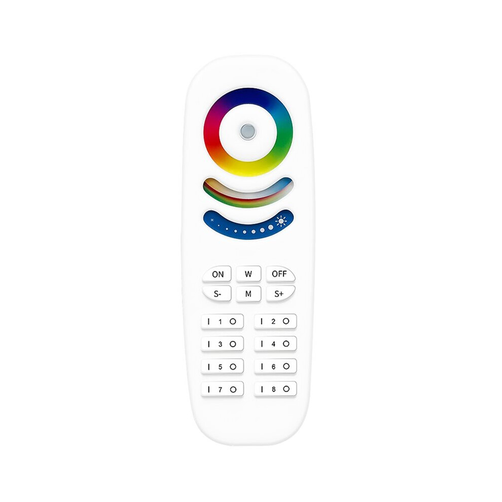 Remote Control Dimmer With Rgb Color Temperature Brightness Saturation Adjustable 8 Zones 9 Lighting Modes 4712666687605