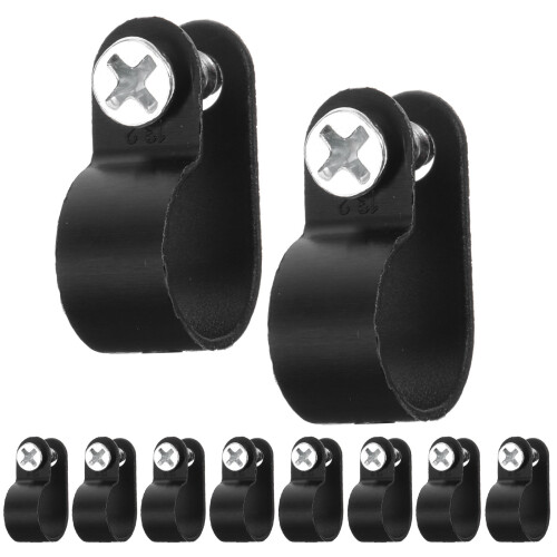 3Sets Sturdy Light Clips Cable Clamps with Rustproof Screws 2