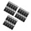 3Sets Sturdy Light Clips Cable Clamps with Rustproof Screws 8