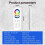 Remote Control Dimmer with RGB Color Temperature Brightness Saturation Adjustable 8 Zones 9 Lighting Modes 3