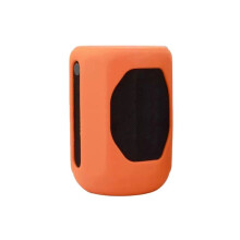 Shockproof Silicone Protective Sleeve Compatible with Speaker Dustproof Cover Case Enhanced Grip Orange