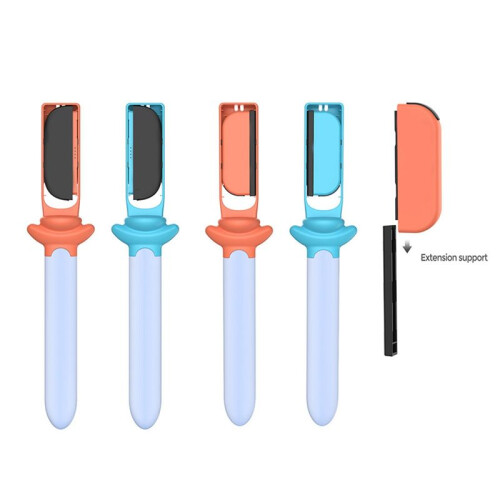 2PCS Lightsaber Controller for Switch2// OLED  Hand Grip Sport Game Lightsaber for  Console 1