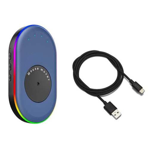 Virtual Mouse Mover Automatic Movement for Computer Laptop Awakening with /OFF  Undetectable Mouse Jiggler 1