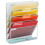 (White) 5-Tier Metal Desk File Organizer for Office 1