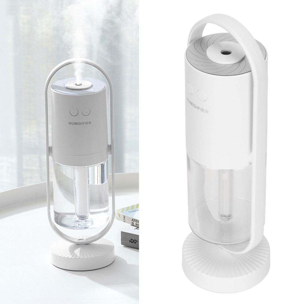 Portable Mini Humidifier 200Ml, 360 Rotation, 2 Spray Modes, White 5051390546215