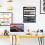 (Black) 5-Tier Metal Desk File Organizer for Office 1