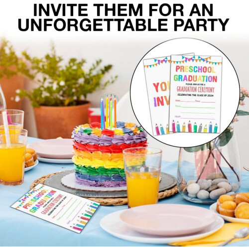 Eco-Friendly Preschool Graduation Cards