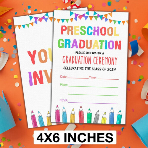 Eco-Friendly Preschool Graduation Cards 1