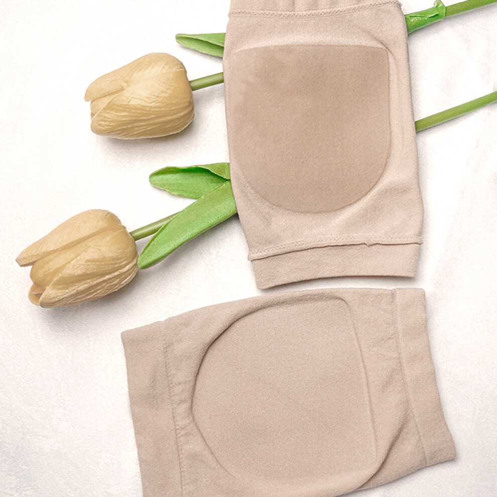 Phui-Pet-Supplies (Skin Color) Plantar Fasciitis Heel Sleeve - Pain Relief & Non-Slip