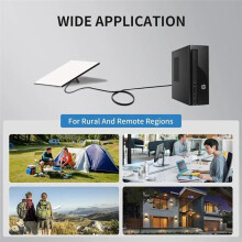 For Starlink Dish RJ45 Waterproof Cable 1200Mbps Transmission Speed Computer Connected to Router Cord 5m