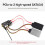 Waveshare for Raspberry Pi 5 PCIe to  Expansion Board with EEPROM HAT+ PCIe to 2-CH  HAT+ for Raspberry Pi 5 9