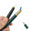 Set di 2 Penne per Microblading in Alluminio, lunghezza 13,2 cm, nero e verde 4