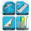 Mountaineering Backpack Sky Blue Ultra Lightweight & Foldable 20L Hiking Pack 4