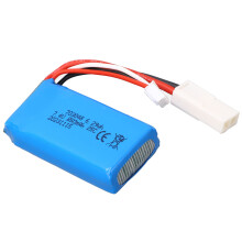 7,4V 850mAh RC-Flugzeug LiPo-Akku mit EL 2P Stecker für V912 V262 V353