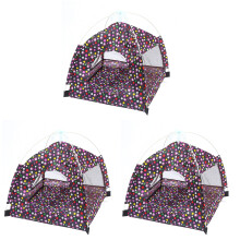 3St Tent Koffie Kleur Met Ingang En Ademend Mesh