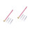2Sets Durable Pink Embroidery Hook Needles Kit for Knitting Projects 4