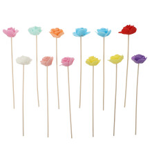 3Pcs Assorted Color Aroma Diffuser Rods for Home and Coffee Shop