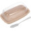 4Pcs Convenient Butter Plate with Lid Multi-Color Tray 10