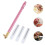 2Sets Durable Pink Embroidery Hook Needles Kit for Knitting Projects 8