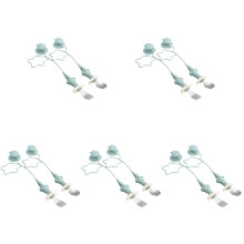 5Sets Kids & Set Met Zuignap Antislip En Groen