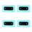 4St Compacte Paddle Fin Connector Patch Voor Stabiliteit En Snelheid 6