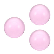 3Pièces Accessoire Jonglage Résine Rose Clair Décor Et Performance