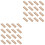 50Pcs Kraft Bread Bags Light Brown with Clear Window for Bread Storage 3