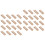50Pcs Kraft Bread Bags Light Brown with Clear Window for Bread Storage 4