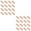 50Pcs Kraft Bread Bags Light Brown with Clear Window for Bread Storage 6