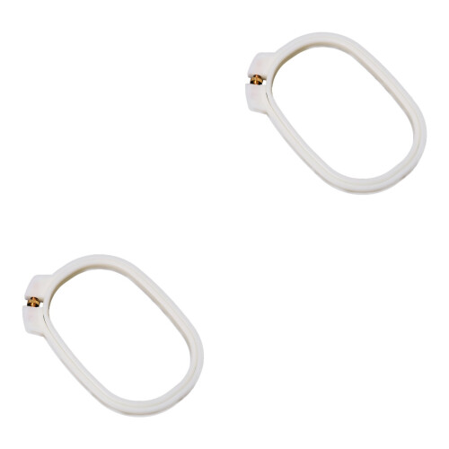 2St Borduurring En Frame Beige ABS Plastic Stevig Voor Borduren 2