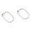 2St Borduurring En Frame Beige ABS Plastic Stevig Voor Borduren 4