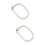 2St Borduurring En Frame Beige ABS Plastic Stevig Voor Borduren 7