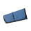 2Pcs Portable Foldable USB Cable Storage Bag Blue Large Capacity Pouch 3