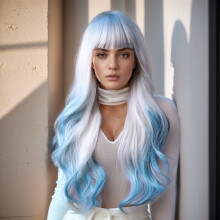 (BBW31311) Silk Wig for Women - Light & Realistic