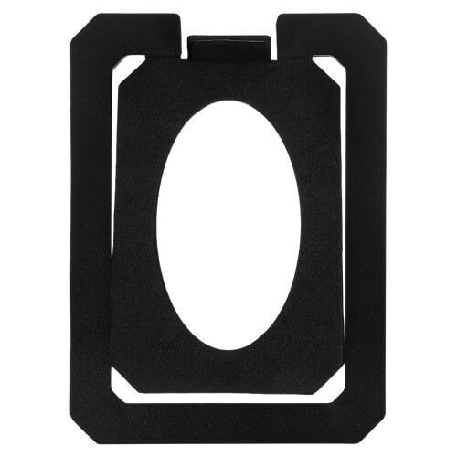 3Pièces Support Métallique Noir Pour Haut-Parleur Bureau Polyvalent 1