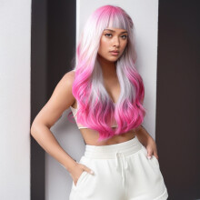 (BBW1732M) Silk Wig for Women - Light & Realistic