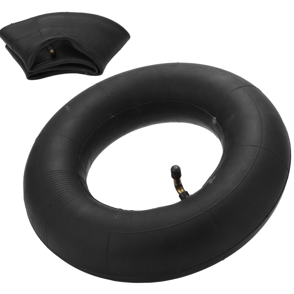 4.10/3.50-6 Rubber Inner Tube With Bent Valve Stem For Lawn Mowers & Karts 7891387717949