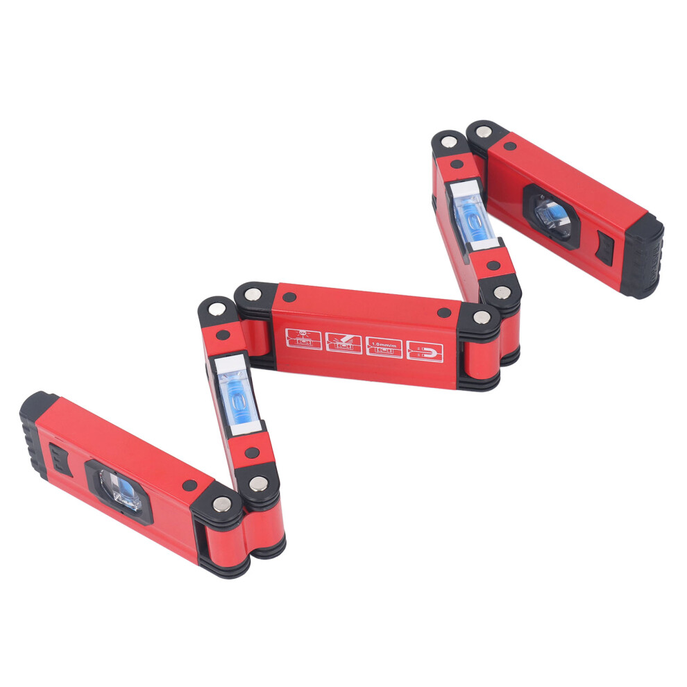 28 Inch Foldable Bubble Level With Aluminum Alloy Frame For Precise Measurements 5001387717883