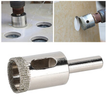 Diamond Drill Bit 20mm Round Shank for Glass Marble Ceramic Tile Hole Saw Kit