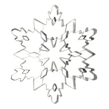 (3D Christmas Snowflakes) Christmas Tree Biscuit Cutter - Stainless Steel