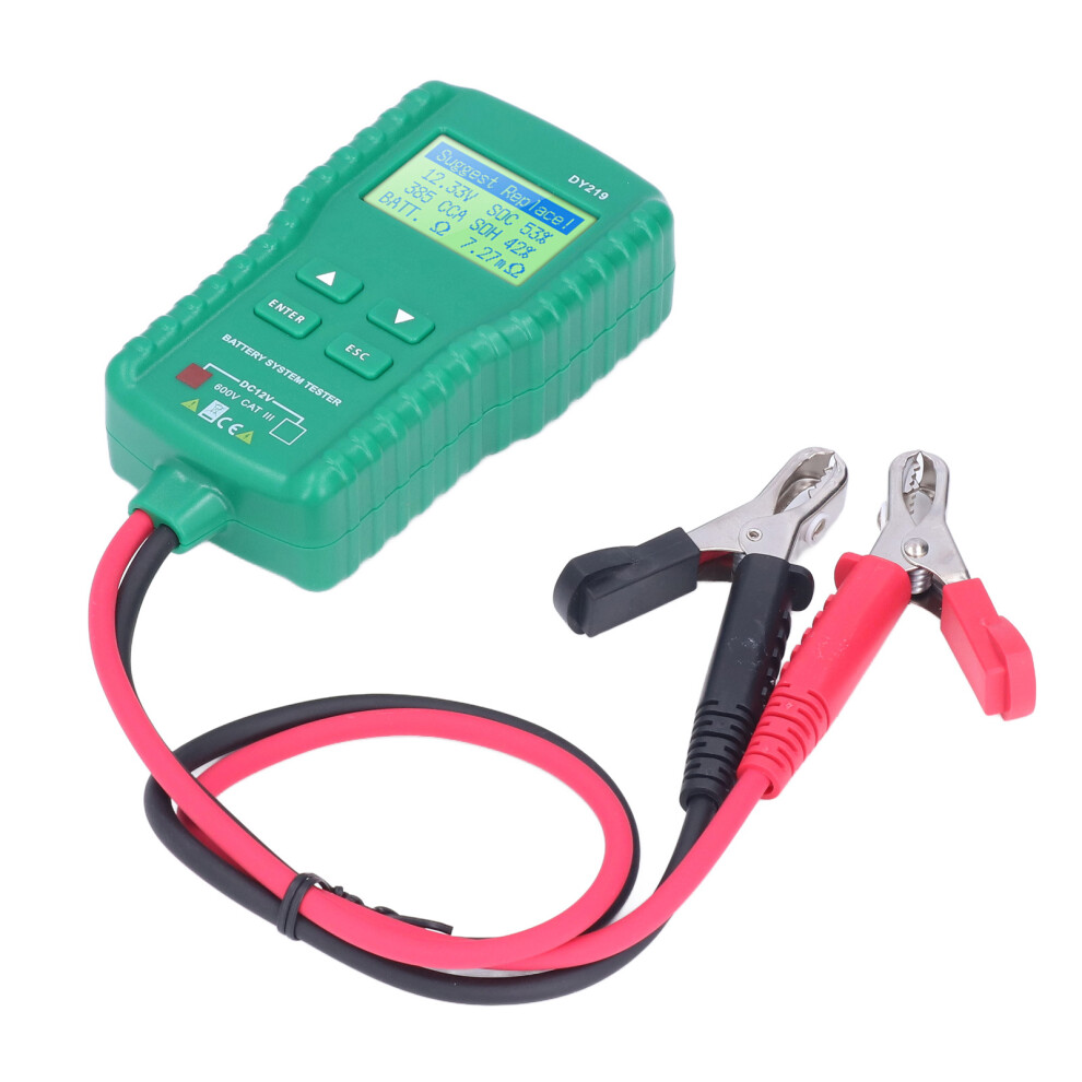 Dy219 12V Digital Car Battery Load Tester, Multifunction Auto Diagnostic Tool 9421387718547