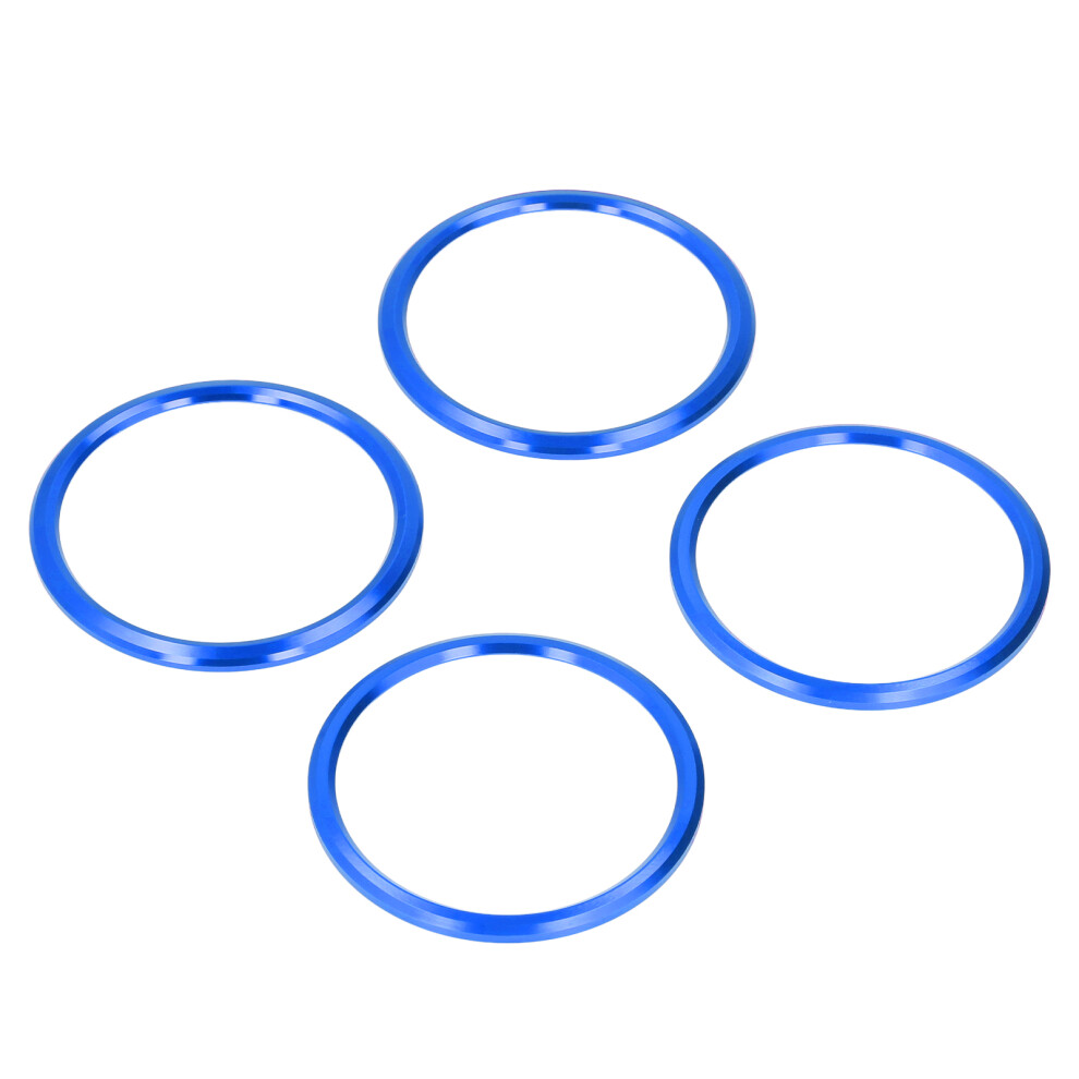 Chevrolet Camaro 4-Piece Aluminum Alloy Vent Cover Trims For In Blue 4631387718651