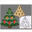 (Christmas Tree) Christmas Tree Biscuit Cutter - Stainless Steel 3