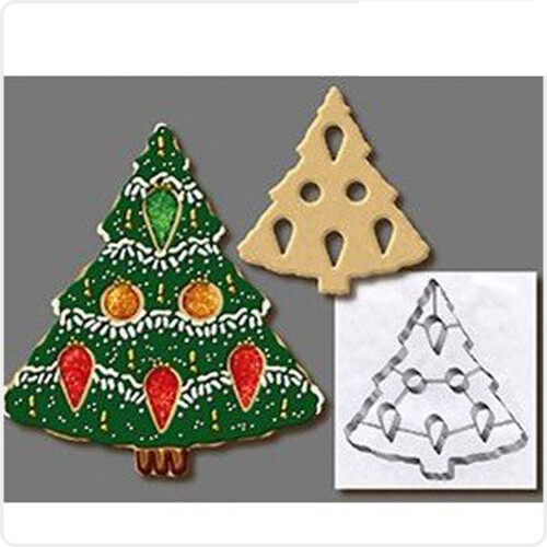 (Christmas Tree) Christmas Tree Biscuit Cutter - Stainless Steel 2