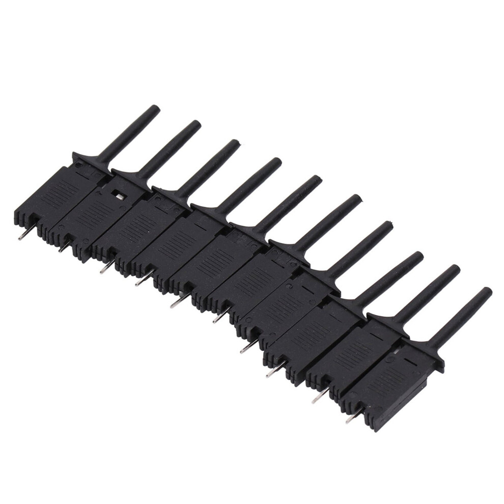 Test Hook Clips 10Pcs Smd Ic Mini Jumper Probes For Logic Analyzer Electronics 9411387719347