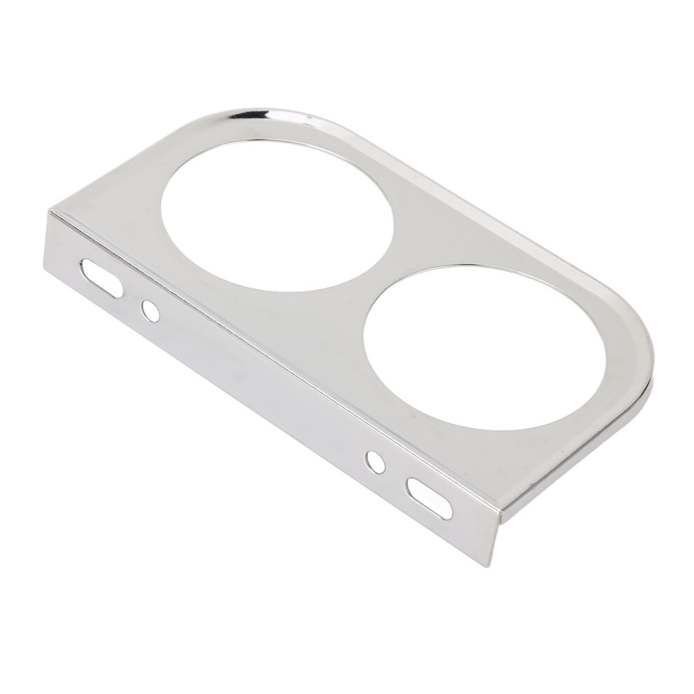 Automotive 2Â1/16 Inch 52Mm Metal Gauge Panel Mount Universal Silver 6951388214111