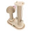 2-Layer Ball Track Cat Scratching Post with Turntable and Wand 15